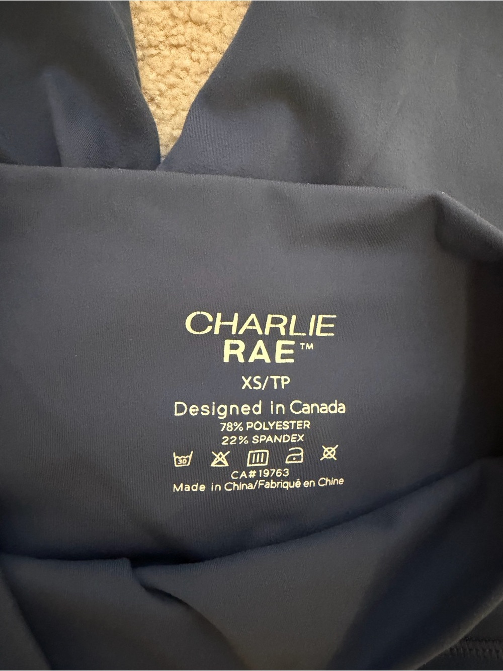 Charlie RAE Seamless Leggings - Cove - Size XS - Picture 5 of 6